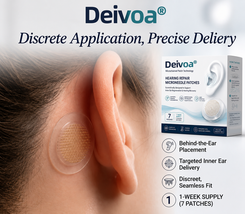 HEARING SUPPORT MICRONEEDLE PATCHES