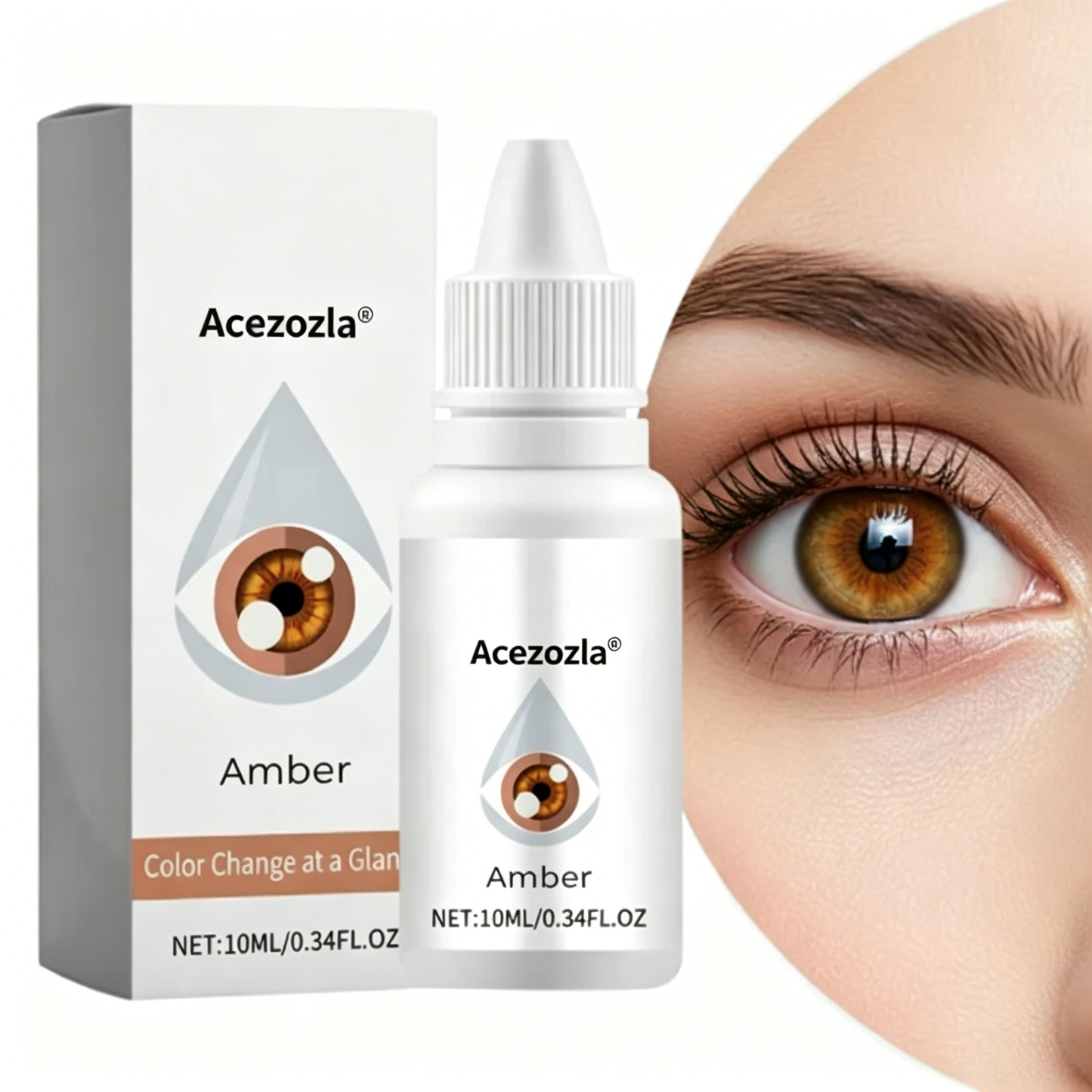 Acezozla® EyeCandy Drops🔥Best Value Natural Eye Tone Enhancer, Skip Colored Contacts, Long Lasting Comfort Eye Beauty Cosmetic