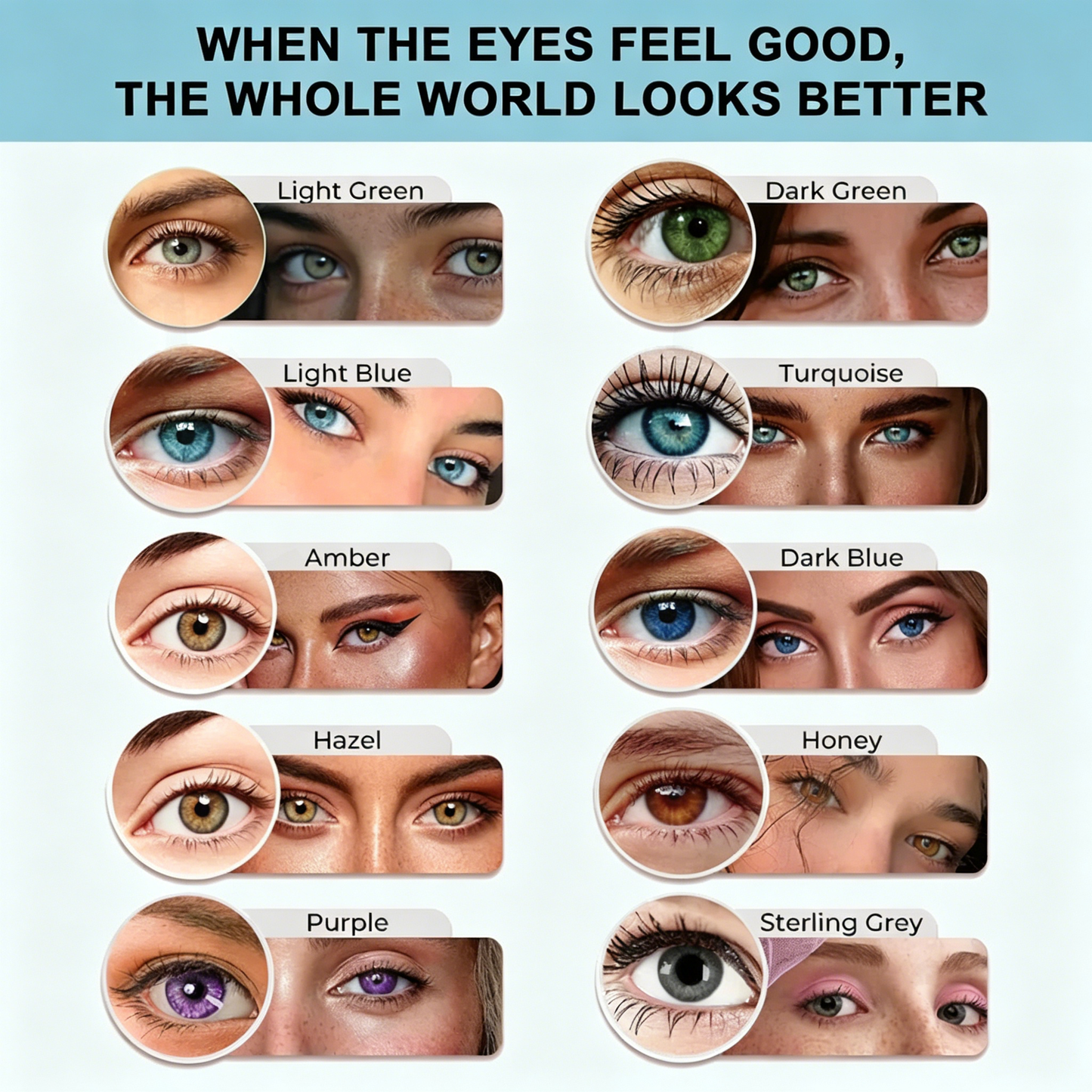 Acezozla® EyeCandy Drops🔥Best Value Natural Eye Tone Enhancer, Skip Colored Contacts, Long Lasting Comfort Eye Beauty Cosmetic
