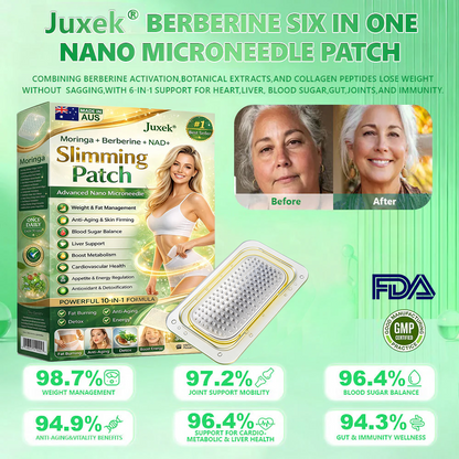 New 2026 Upgrade:  Cavebit® Berberine 6-in-1 Nano Microneedle 𝖯𝚊𝗍𝖼𝗁 with Science-Backed Formula