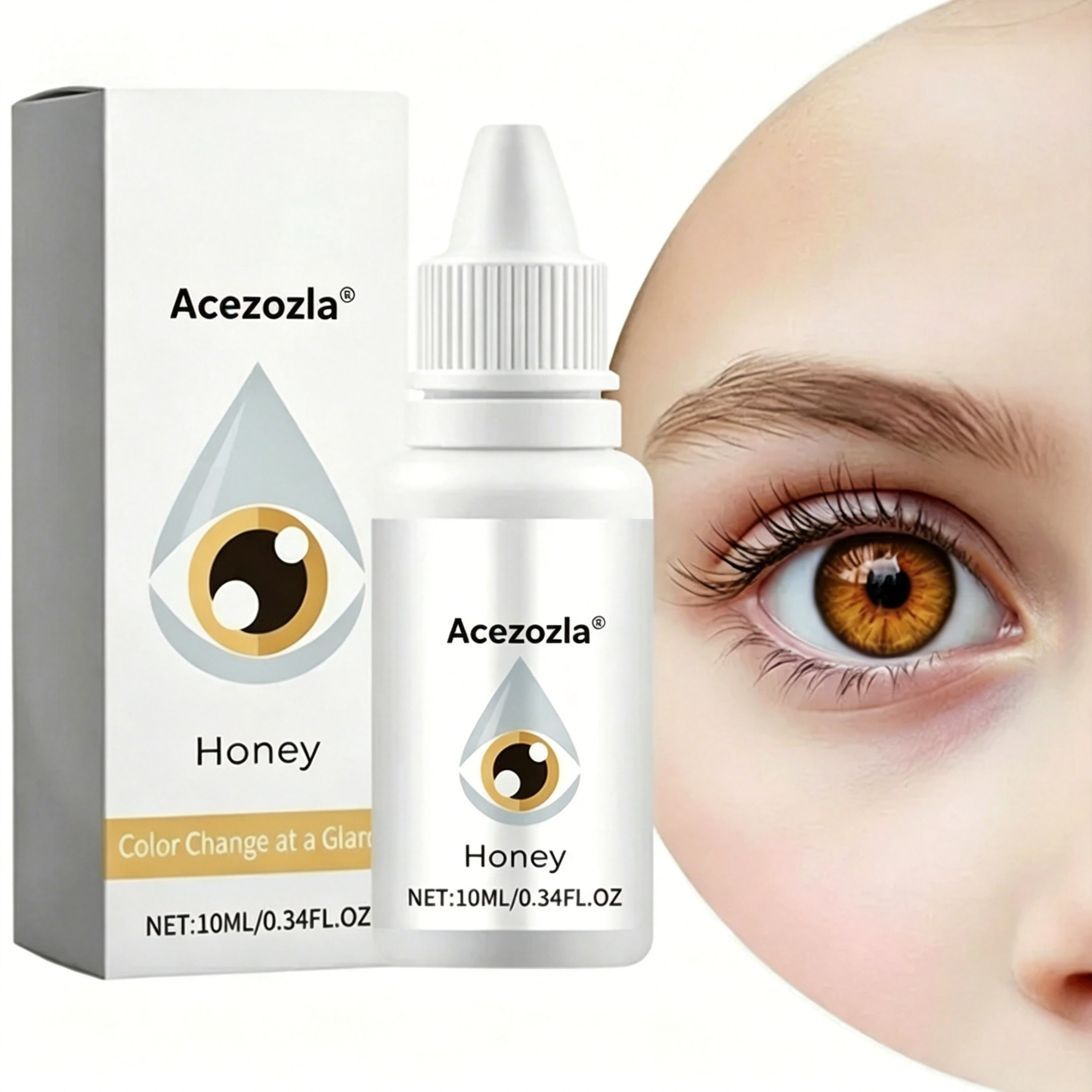 Acezozla® EyeCandy Drops🔥Best Value Natural Eye Tone Enhancer, Skip Colored Contacts, Long Lasting Comfort Eye Beauty Cosmetic