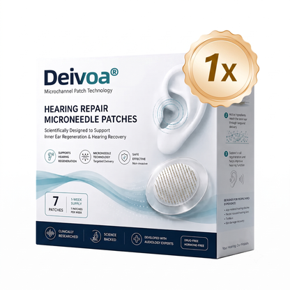 HEARING SUPPORT MICRONEEDLE PATCHES