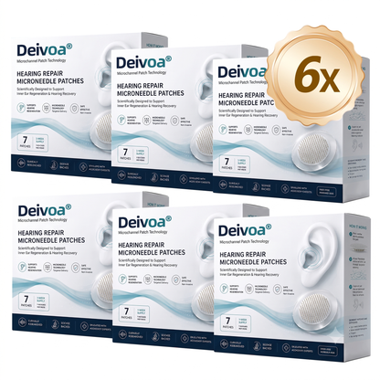 HEARING SUPPORT MICRONEEDLE PATCHES