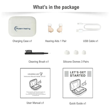 🔥 Hear Better Without Anyone Knowing 👂Noise Reducing Rechargeable Invisible Hearing Aids