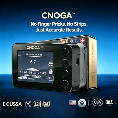 CNOGA™ Advanced Non-Invasive Glucose Monitor-99.9% Accuracy + Exclusive Gift ✅TGA Approved