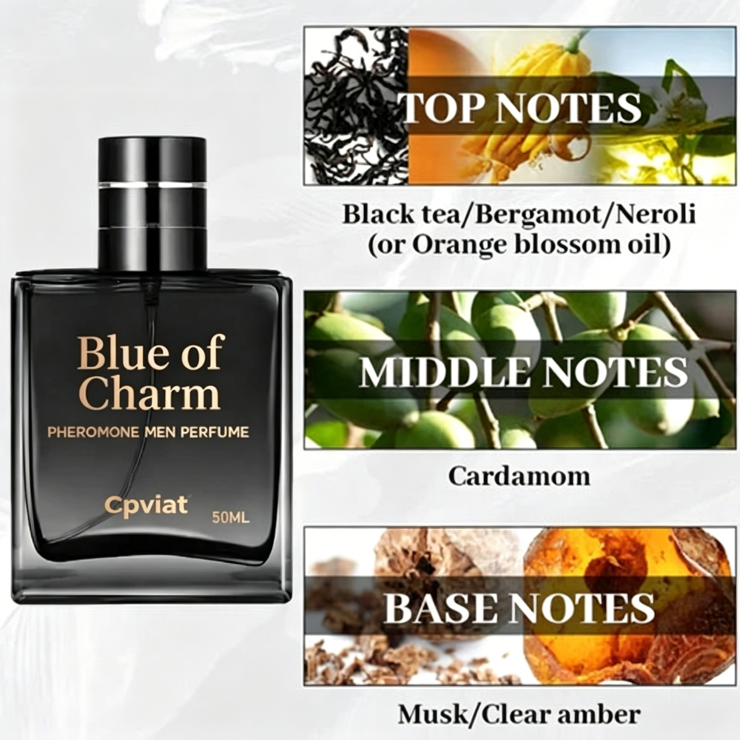 Cpviat Pheromone Perfume | Boost Personal Charm for First Date & Social Occasions Long Lasting Scent