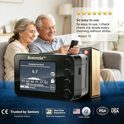 Acezozla™ Pain-Free Non-Invasive Glucose Monitor – 99.9% Accuracy + FREE Gift 🎁 TGA Approved