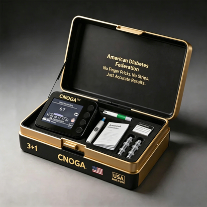 CNOGA™ Advanced Non-Invasive Glucose Monitor-99.9% Accuracy + Exclusive Gift ✅TGA Approved