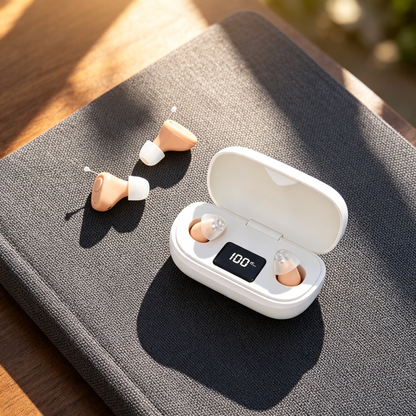 🔥 Hear Better Without Anyone Knowing 👂Noise Reducing Rechargeable Invisible Hearing Aids