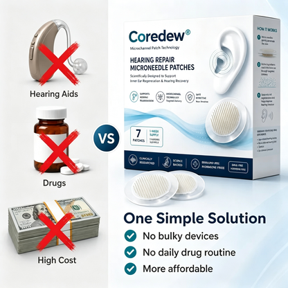HEARING SUPPORT MICRONEEDLE PATCHES