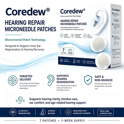 HEARING SUPPORT MICRONEEDLE PATCHES