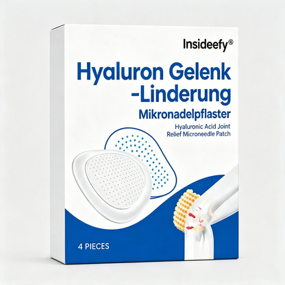 Cavebit Hyaluronic Acid Microneedle Joint Patch Bundle | Deep Knee & Joint Stiffness Relief, Odor-Free No-Pill Joint Support Patches