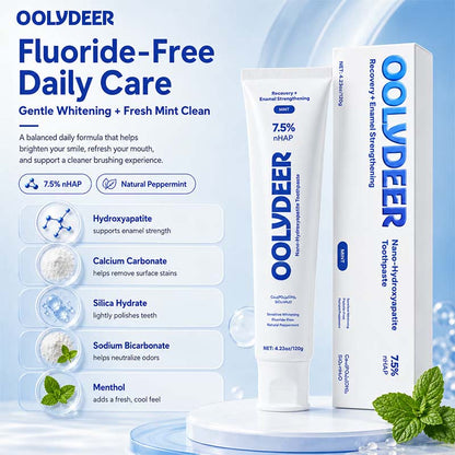 Nano Hydroxyapatite Toothpas-Whiten & Soothe Sensitive Teeth🪥