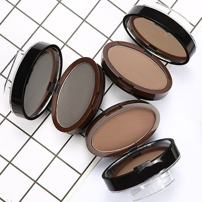 🔥50K+ Sold｜50% OFF Adjustable Eyebrow Stamp, Waterproof Two‑Color Brow Powder