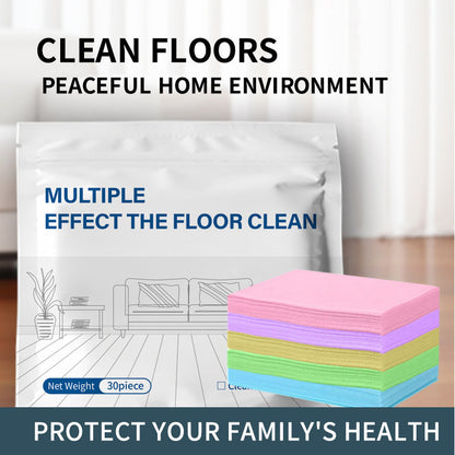 🔥Water-Soluble Floor Cleaning Sheets-Powerful Dissolvable Floor Cleaning Sheets